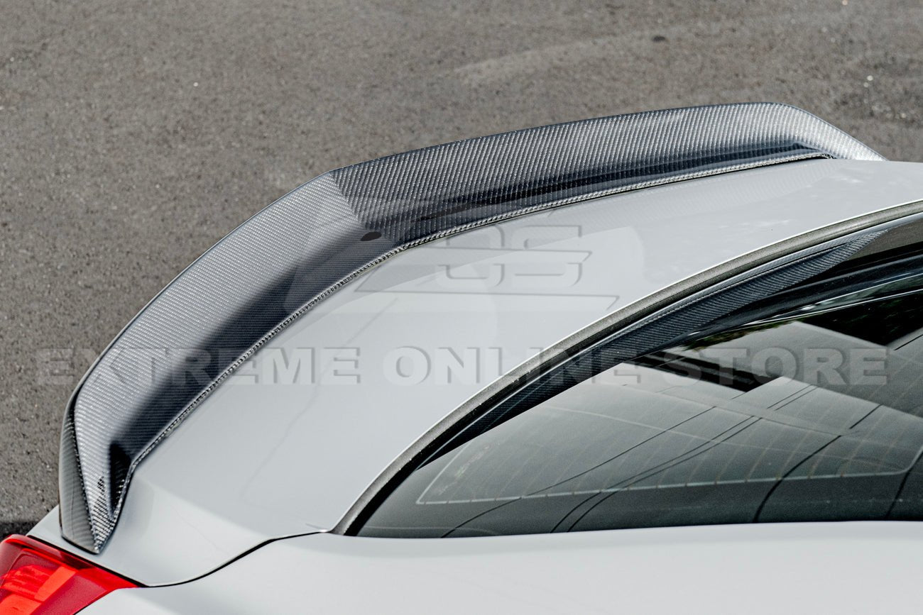 Cadillac ATS-V Alpha Carbon Fiber Wickerbill Rear Trunk Spoiler 2016-2019