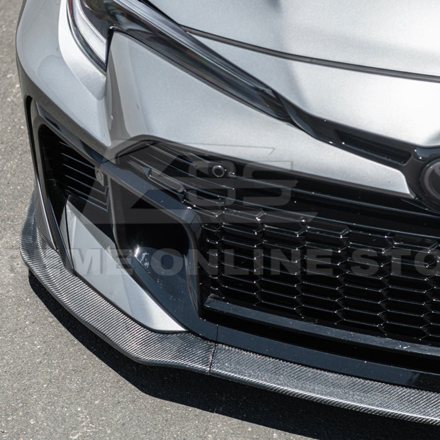 GR Corolla GR Package Carbon Fiber Front Splitter Lip with Side