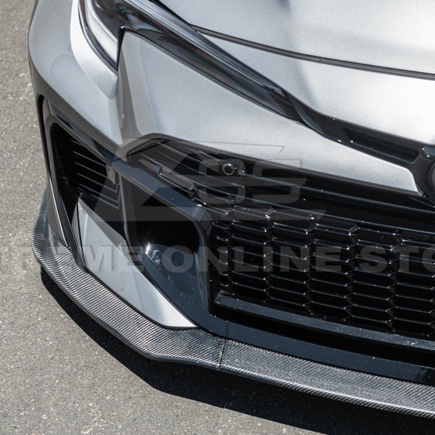Toyota Corolla GR Style Carbon Fiber Front Lip Side Skirts Rear Apron Kit 2025-Up