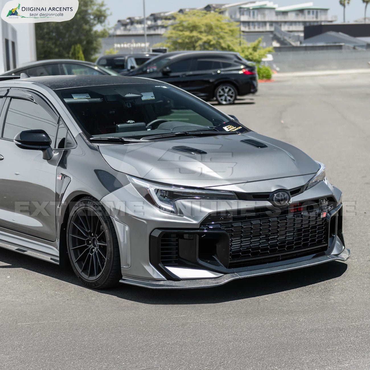 Toyota GR Corolla GR Style Carbon Fiber 3PC Front Splitter Lip 2025-Up