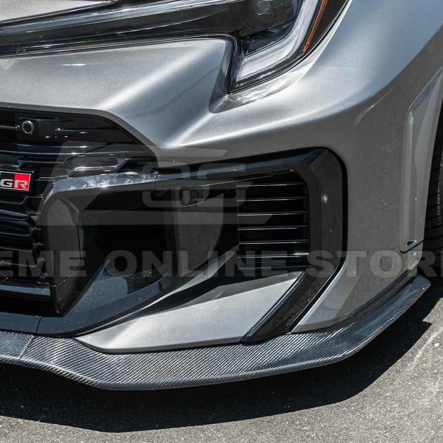 Toyota GR Corolla GR Style Carbon Fiber 3PC Front Splitter Lip 2025-Up