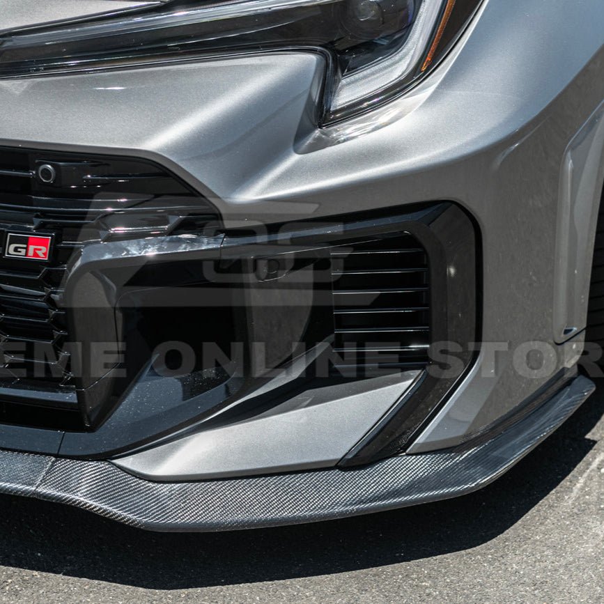 GR Corolla GR Package Carbon Fiber Front Splitter Lip with Side Skirts 2025-Up