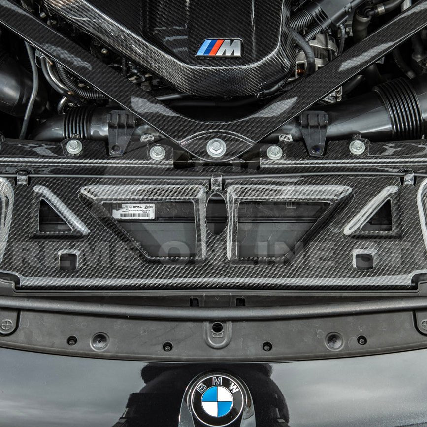 BMW G80 M3 G82 G83 M4 Dry Carbon Fiber Engine Strut Brace Tower Bars 2021-Up