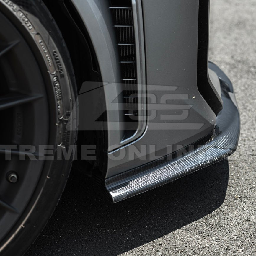 GR Corolla GR Package Carbon Fiber Front Splitter Lip with Side Skirts 2025-Up