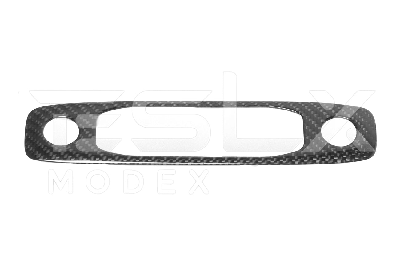 Tesla Model 3 Model Y Carbon Fiber Interior Reading Light Frame Cover 2020-2024