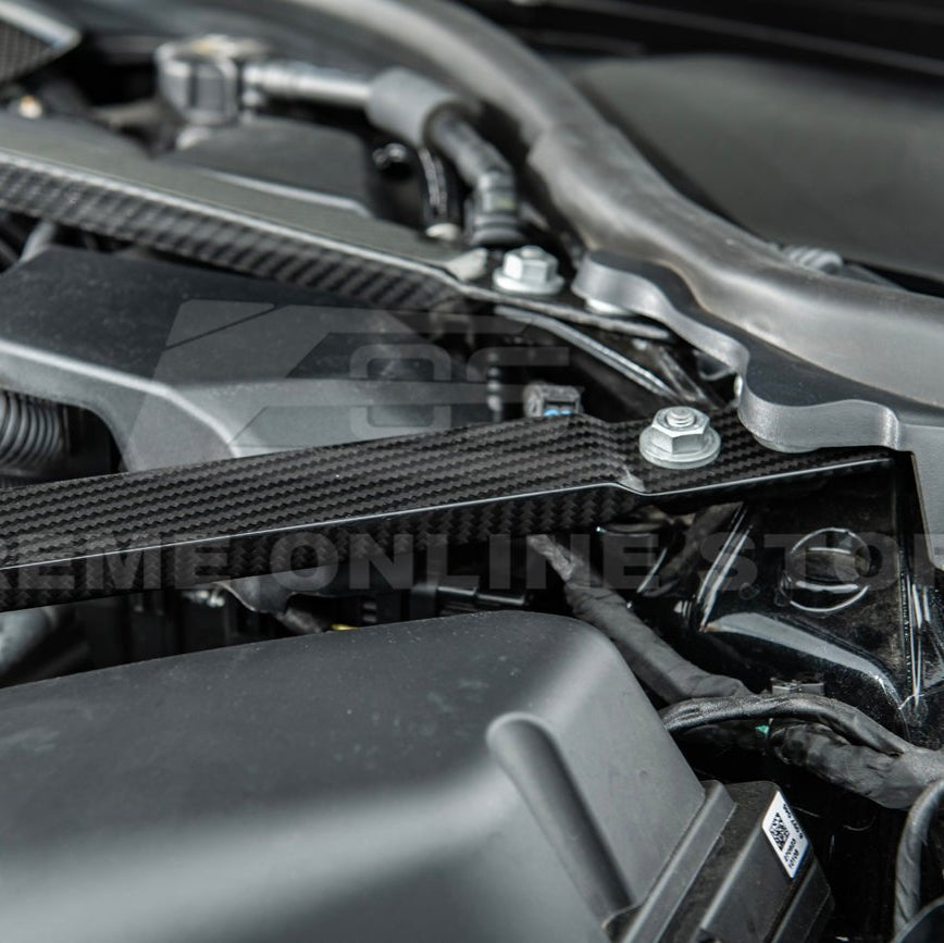 BMW G80 M3 G82 G83 M4 Dry Carbon Fiber Engine Strut Brace Tower Bars 2021-Up