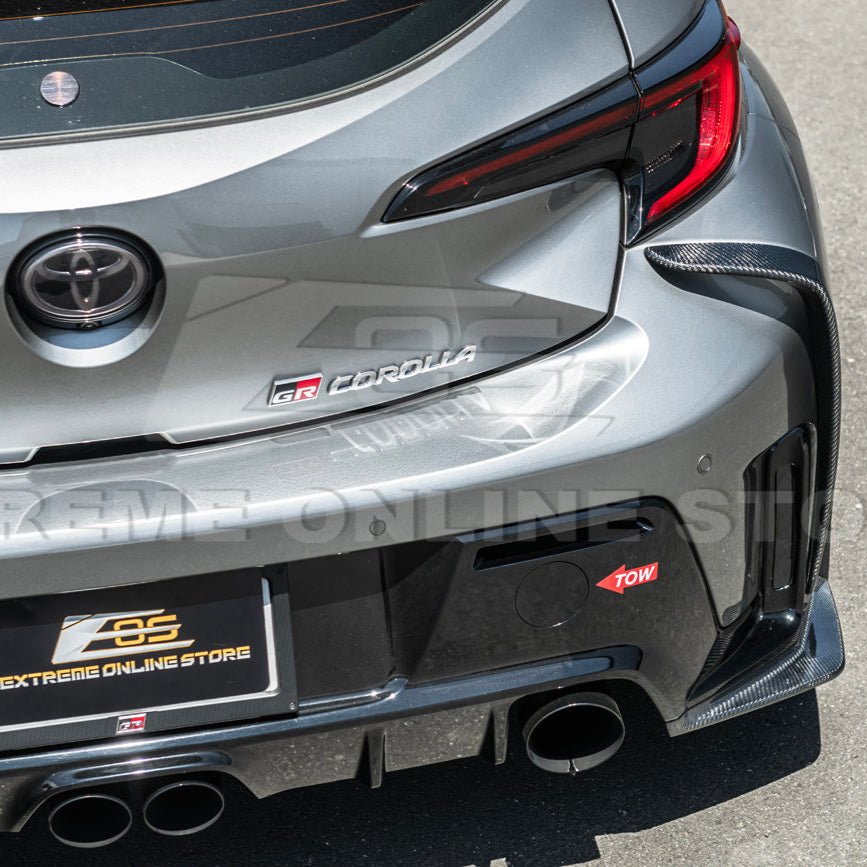 Toyota Corolla GR Style Carbon Fiber Front Lip Side Skirts Rear Apron Kit 2025-Up