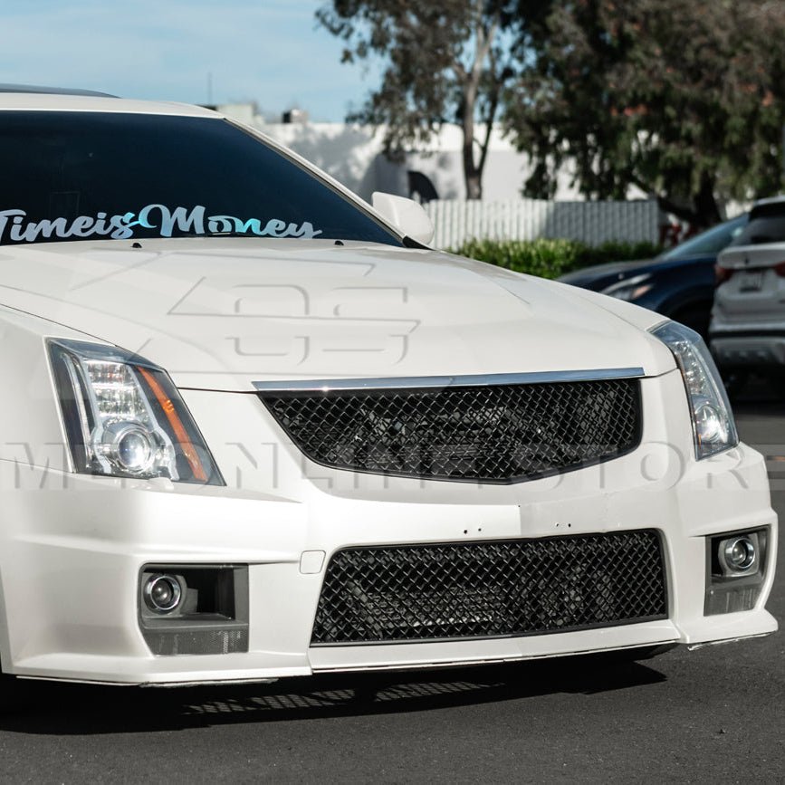 Cadillac CTS-V Factory Style Gloss Black Lower Badgeless Grille 2009-2015