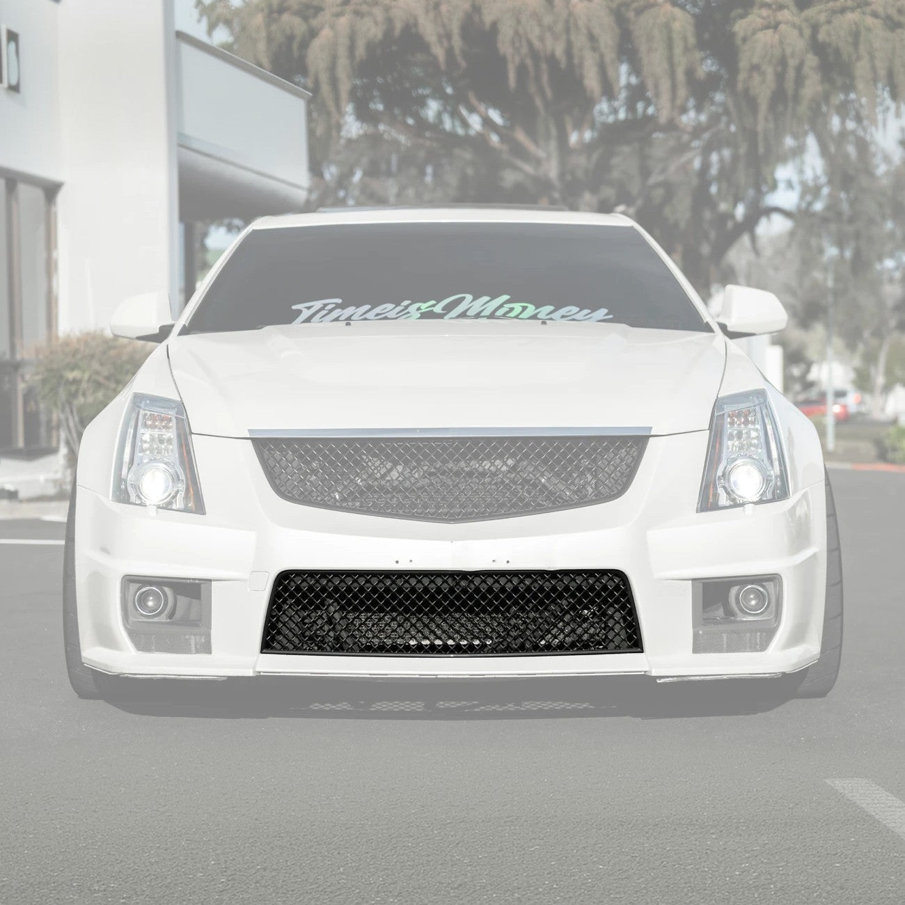 Cadillac CTS-V Factory Style Gloss Black Lower Badgeless Grille 2009-2015