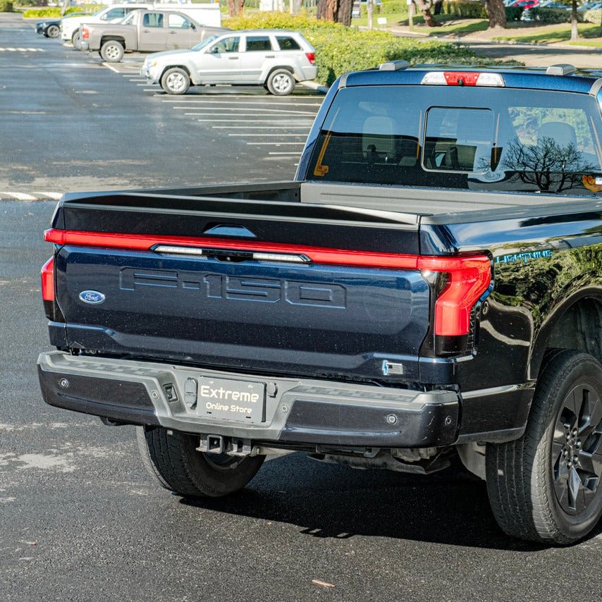 Ford F-150 Lightning Matte Black Tailgate Rear Spoiler 2022-Up