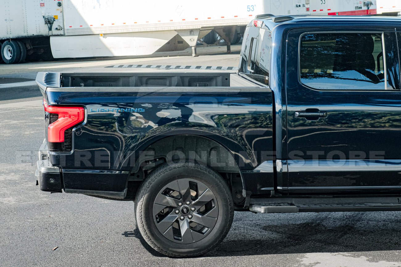 Ford F-150 Lightning Matte Black Tailgate Rear Spoiler 2022-Up
