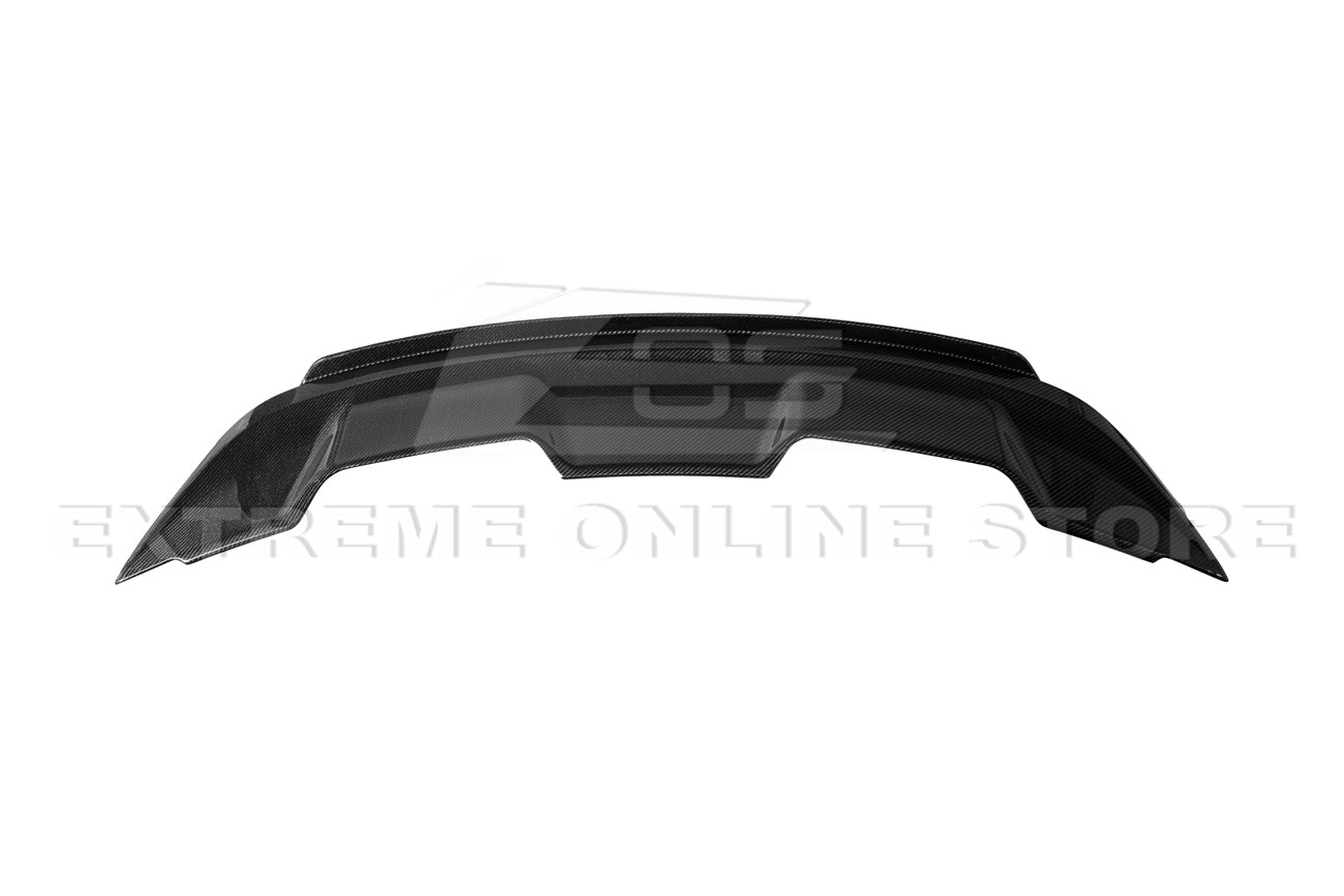Ford Mustang S550 GT500 Wickerbill Style Carbon Fiber Rear Spoiler 2015-2023