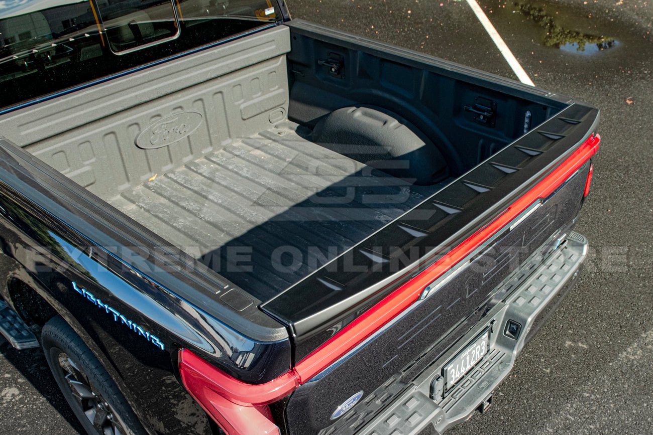 Ford F-150 Lightning Matte Black Tailgate Rear Spoiler 2022-Up
