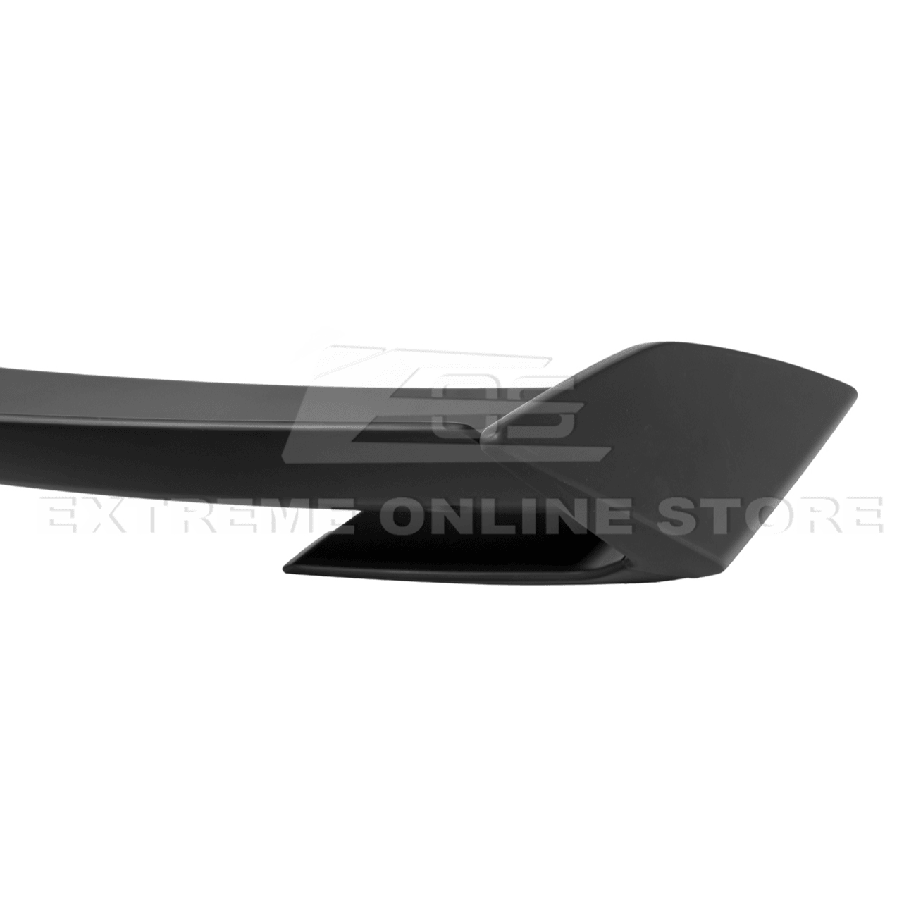 Ford Mustang S550 Dark Horse Style Black Rear Trunk Lid Wing Spoiler with Wickerbill 2015-2023