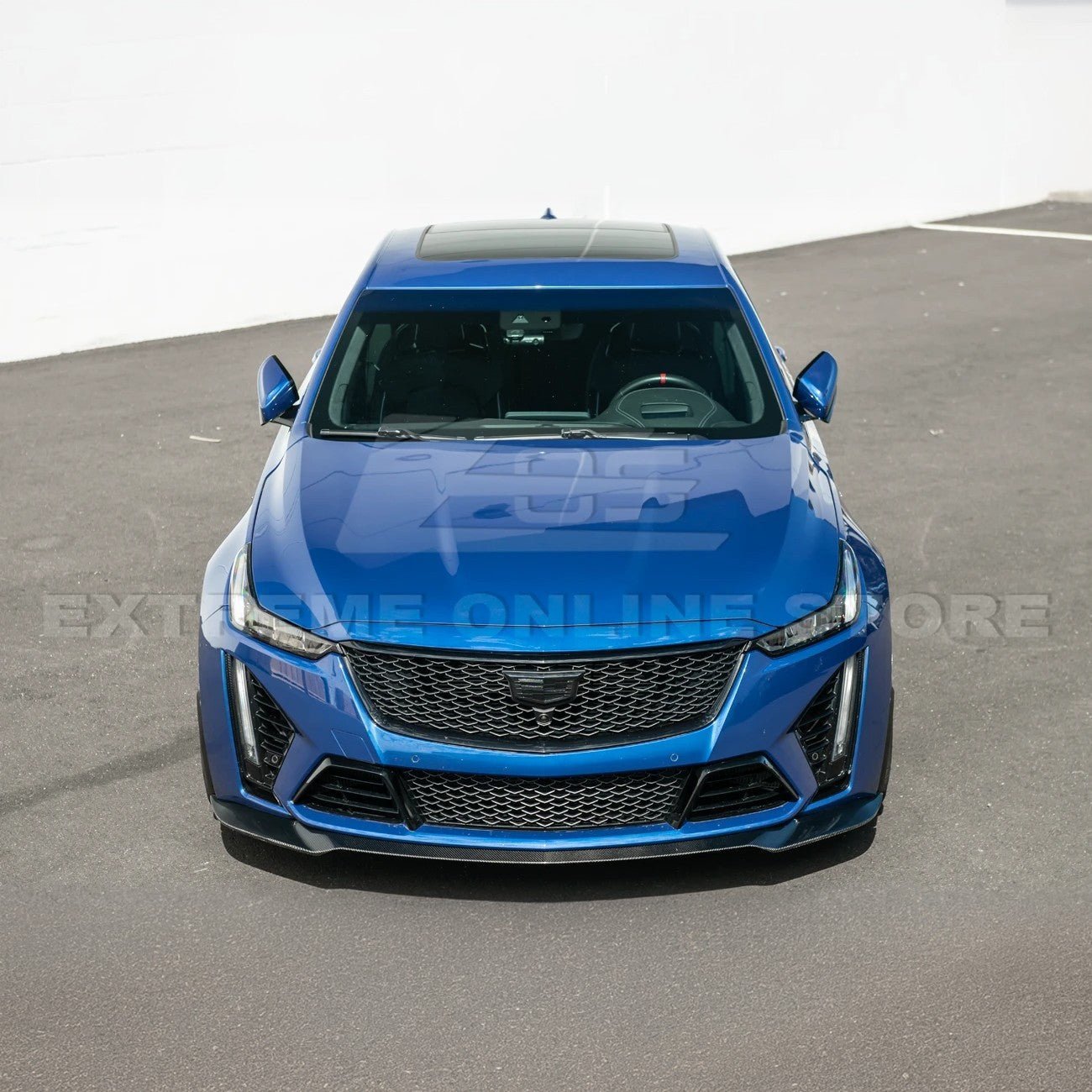 Cadillac CT5-V Blackwing Front Lip Splitter and Winglets 2020-2024