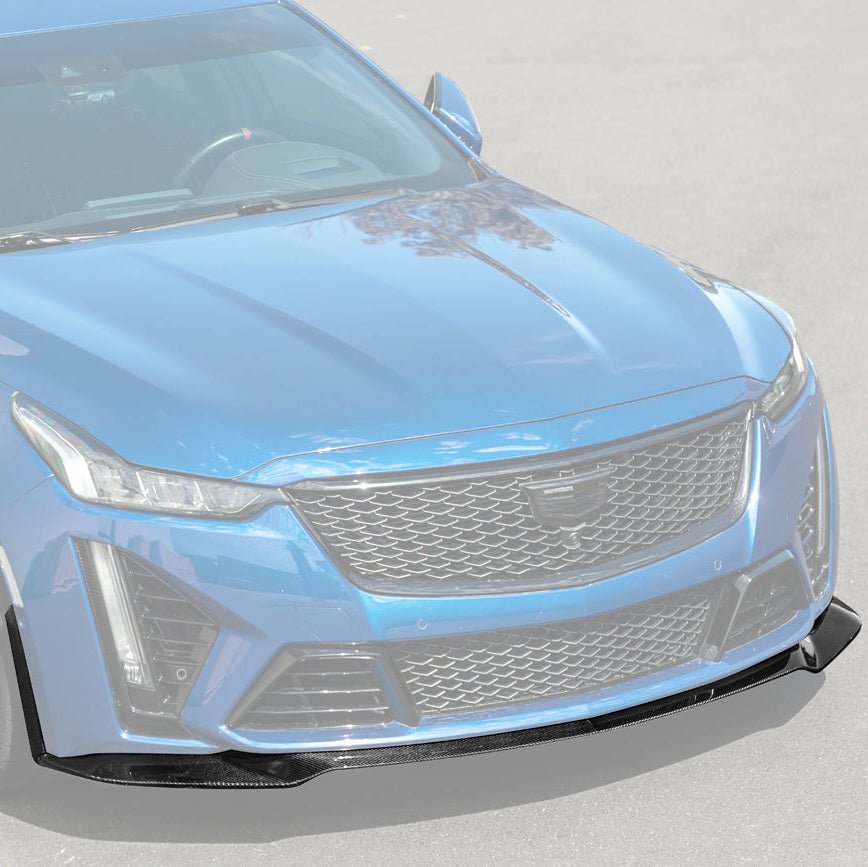 Cadillac CT5-V Blackwing Front Lip Splitter and Winglets 2020-2024