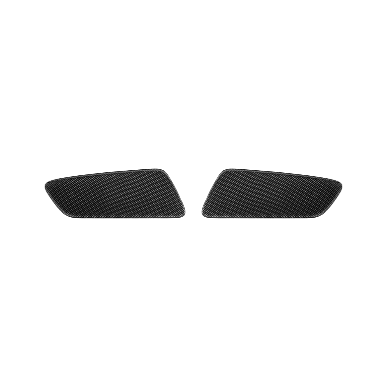 Ford Mustang S550 Factory Style Dry Carbon Fiber Rear Seat Decorative Panel Trim Cover 2015-2023