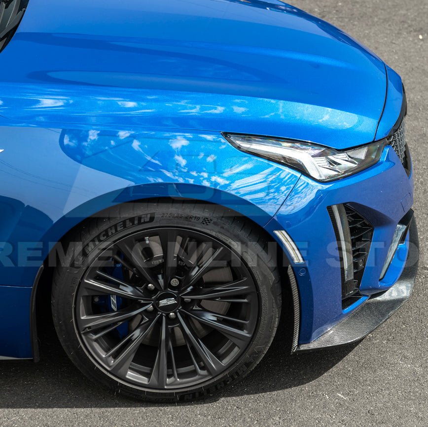 Cadillac CT5-V Blackwing Front Lip Splitter and Winglets 2020-2024