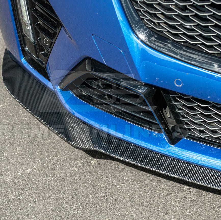 Cadillac CT5-V Blackwing Front Lip Splitter and Winglets 2020-2024