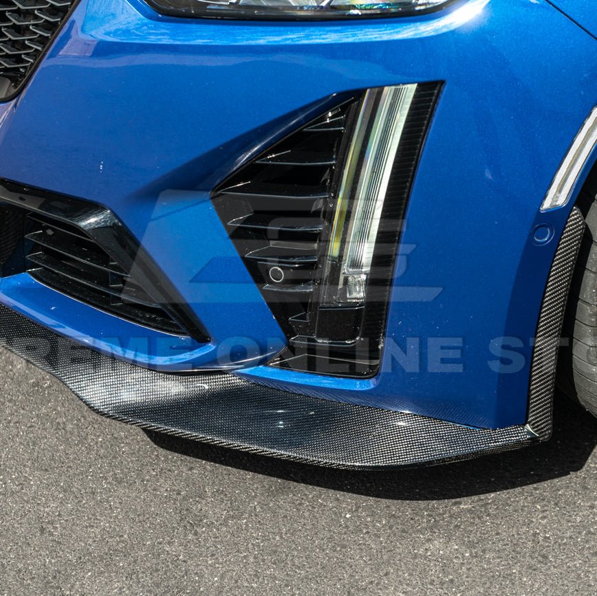 Cadillac CT5-V Blackwing Front Lip Splitter and Winglets 2020-2024