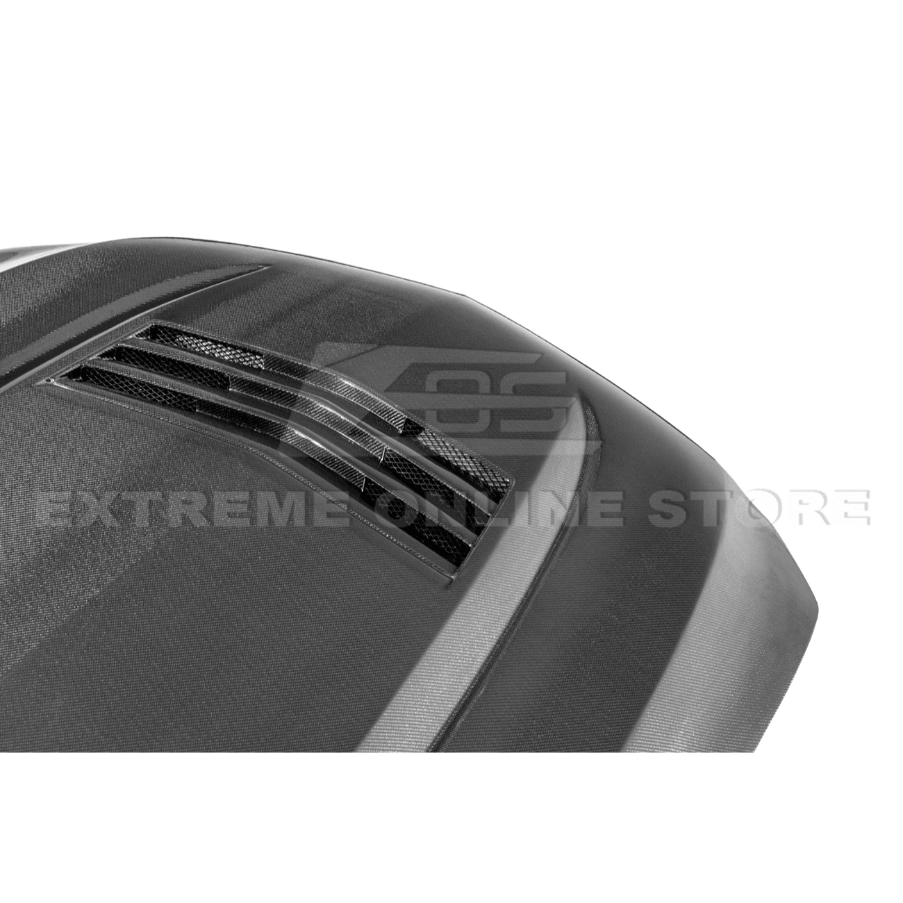 Cadillac CT5 / CT5-V Carbon Fiber Front Bumper Hood Vented Cover Blackwing Style 2020-Up