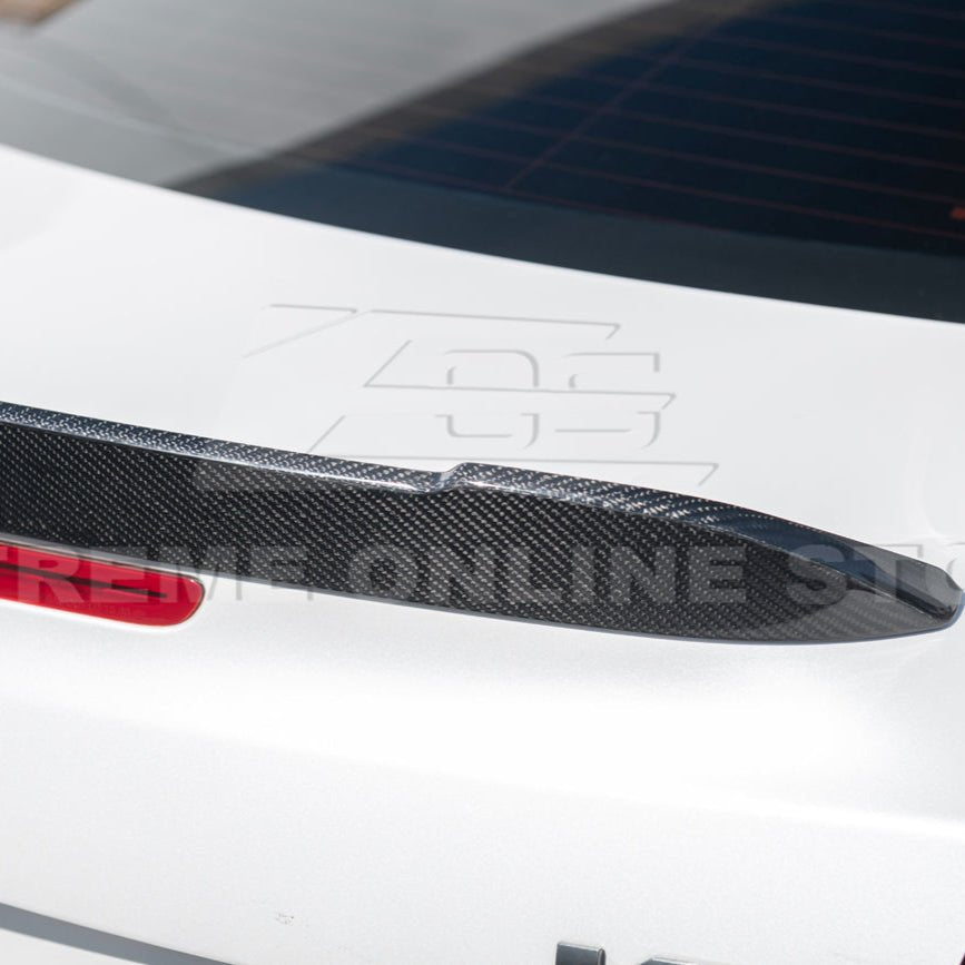 Cadillac ATS-V Coupe Carbon Fiber Rear Trunk Lid Wing Spoiler 2016-2019