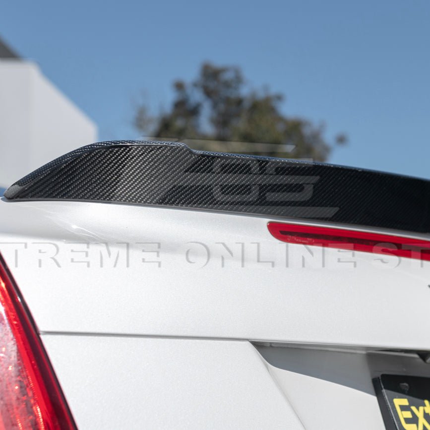 Cadillac ATS-V Coupe Carbon Fiber Rear Trunk Lid Wing Spoiler 2016-2019