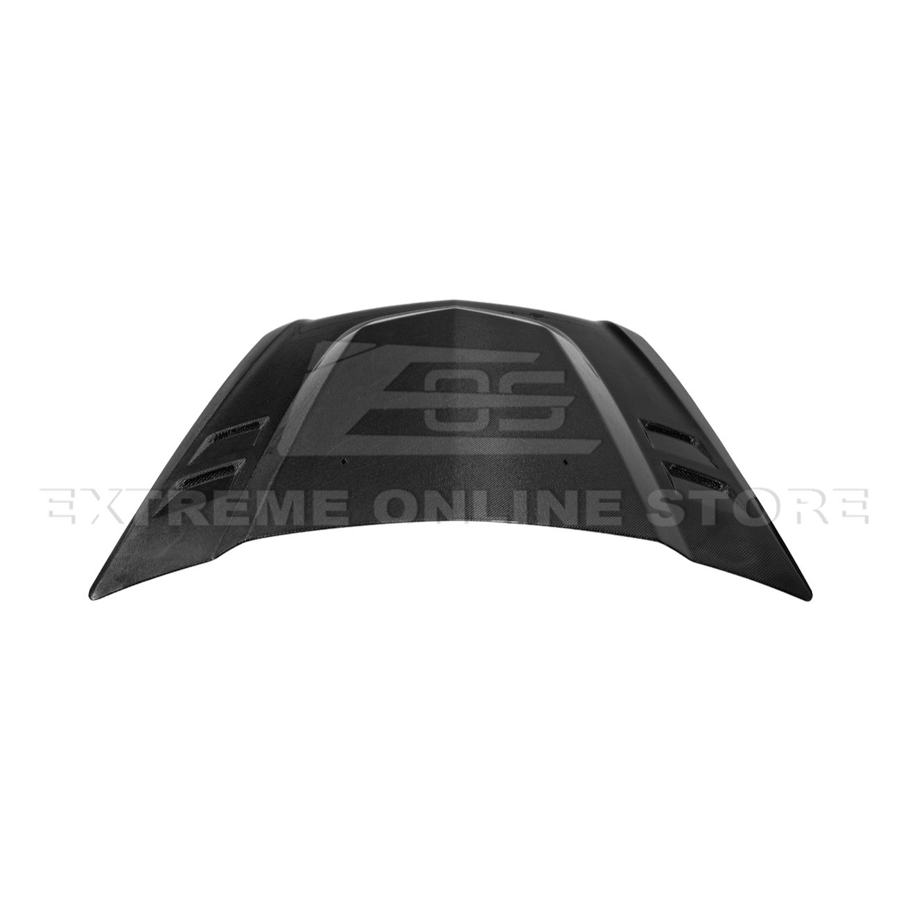 Cadillac CTS-V Double Sided Carbon Fiber Middle Vented Hood 2009-2015