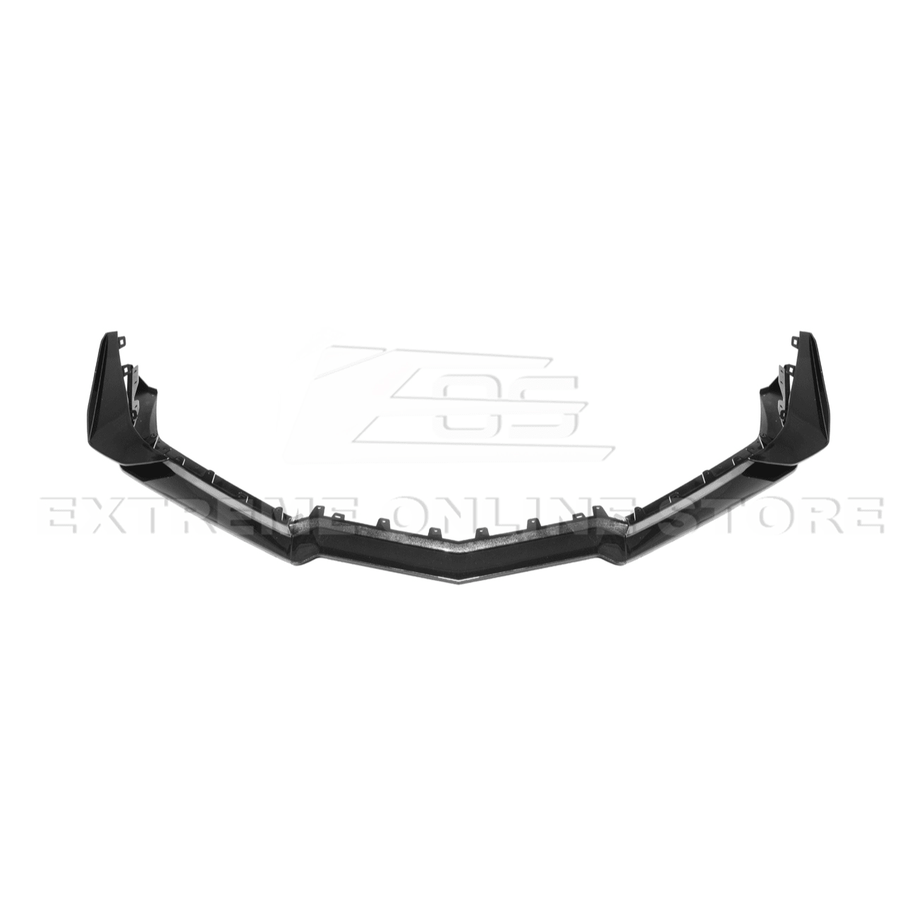 Chevrolet Corvette C8 Z06 Z07 Style Carbon Fiber Front Splitter and Canards Kit 2023-Up