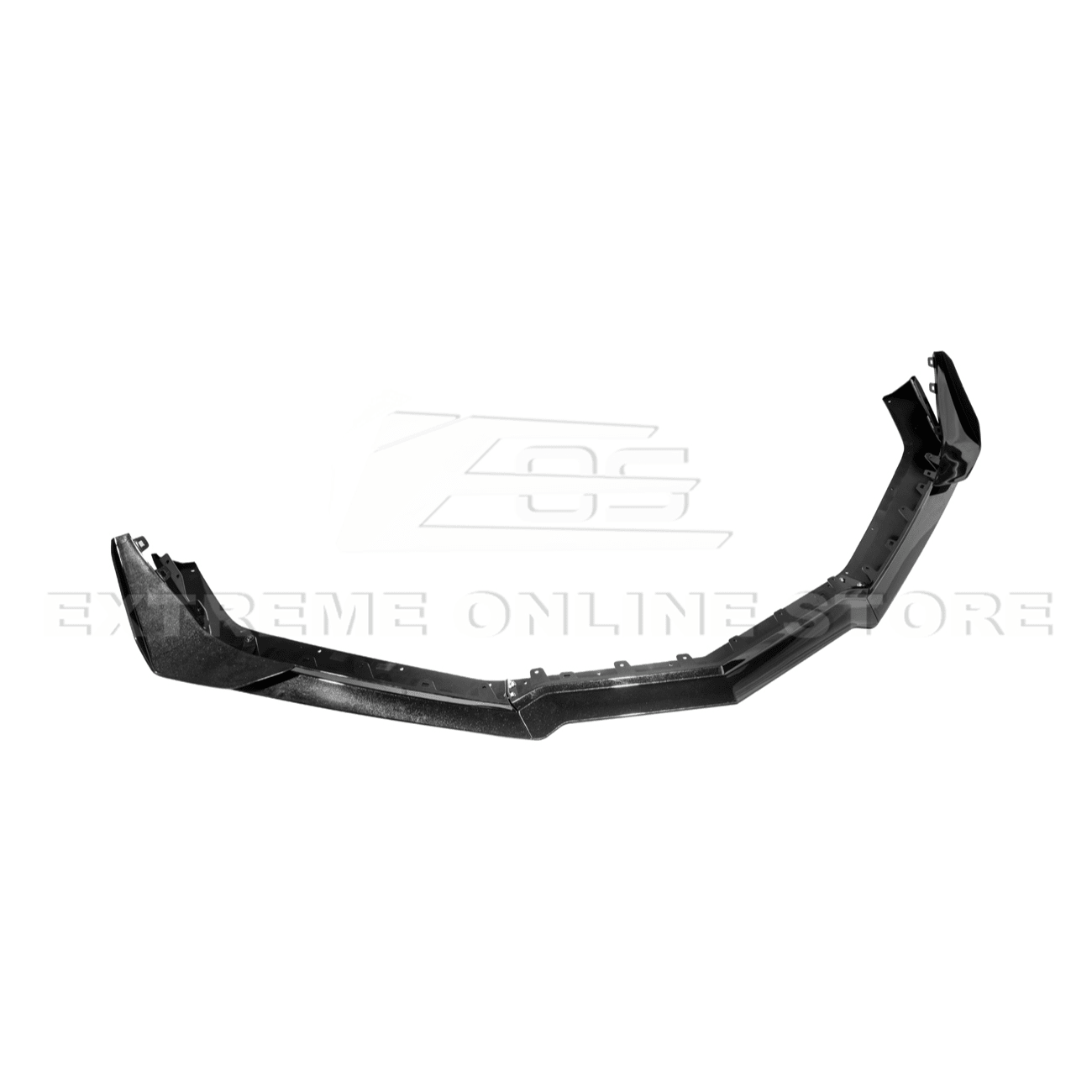 Chevrolet Corvette C8 Z06 Z07 Style Carbon Fiber Front Splitter and Canards Kit 2023-Up