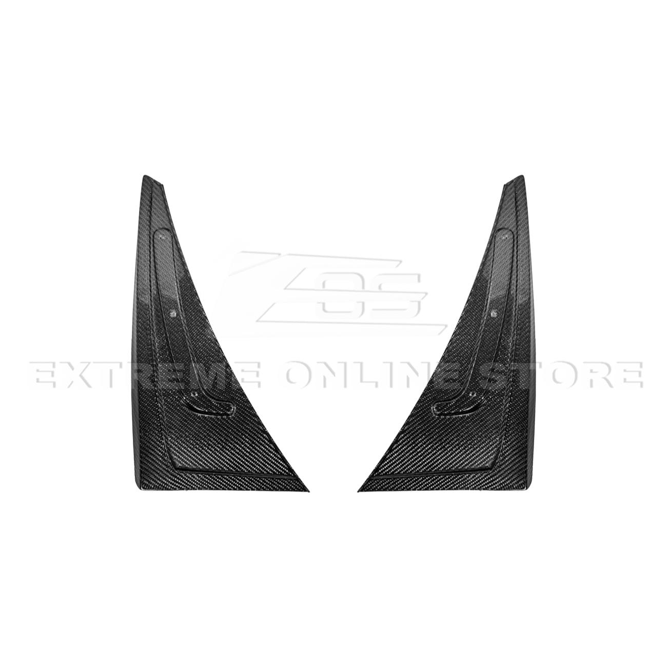 Chevrolet Camaro 6th Gen GM Style Black Front Rear Splash Guards Mud Flaps Set 2016-2024
