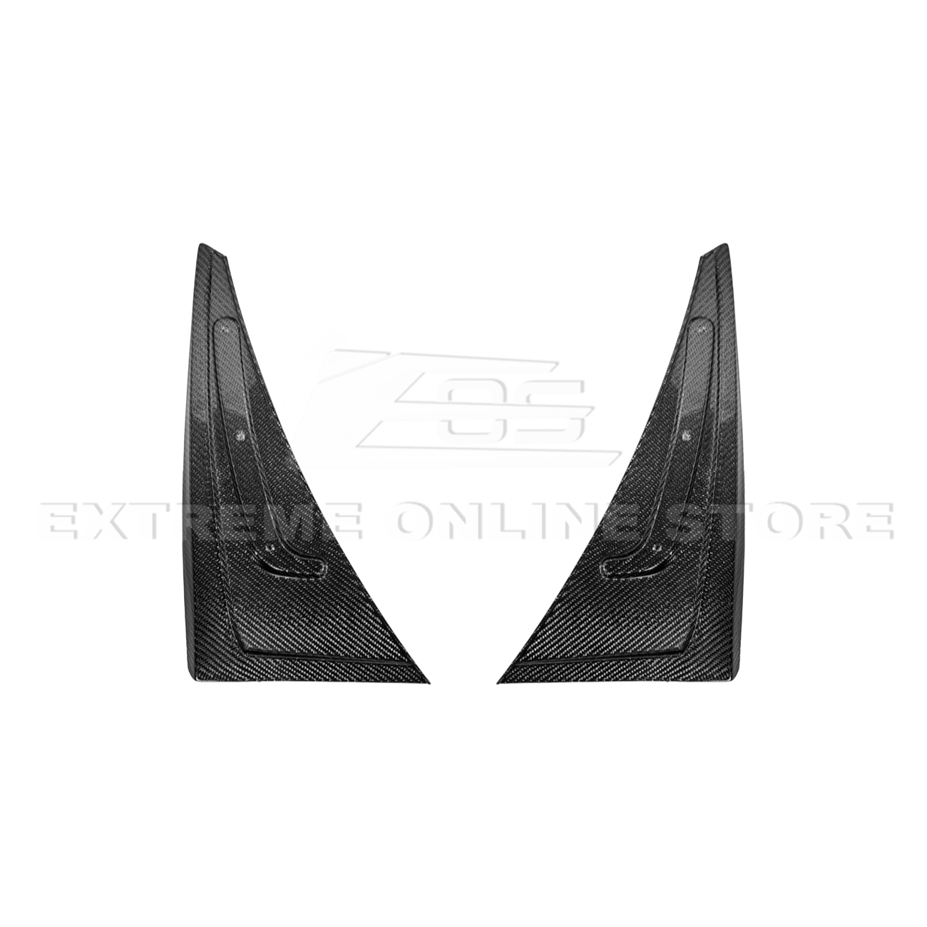 Chevrolet Camaro 6th Gen GM Style Black Front Rear Splash Guards Mud Flaps Set 2016-2024