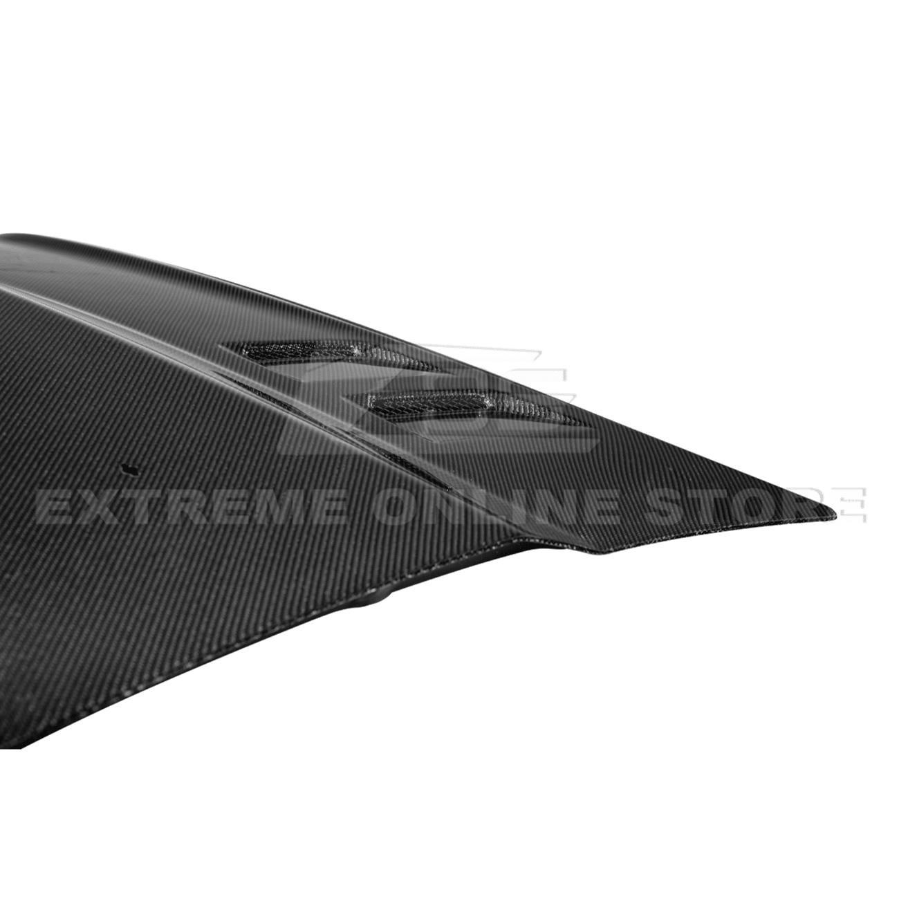 Cadillac CTS-V Double Sided Carbon Fiber Middle Vented Hood 2009-2015