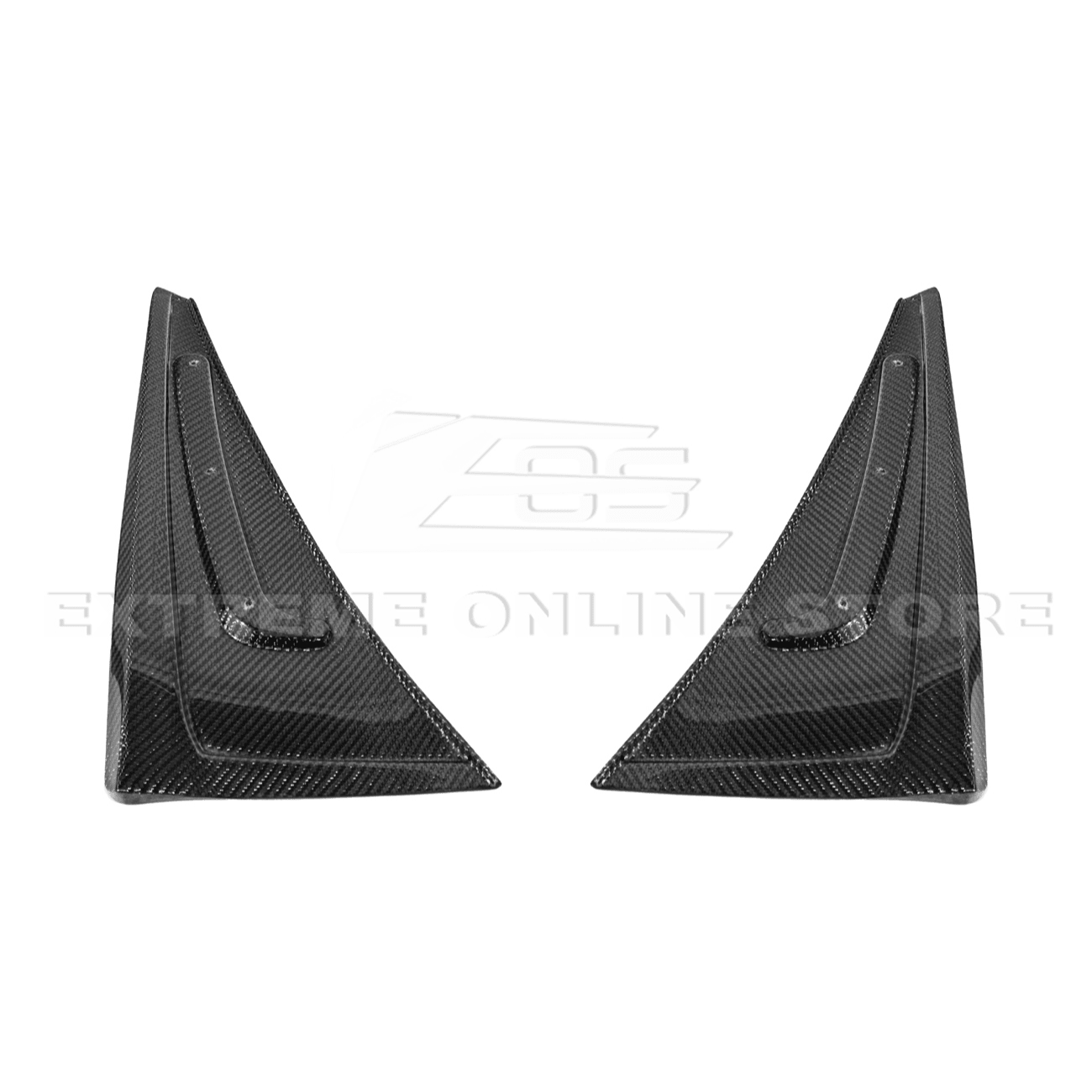 Chevrolet Camaro 6th Gen GM Style Black Front Rear Splash Guards Mud Flaps Set 2016-2024