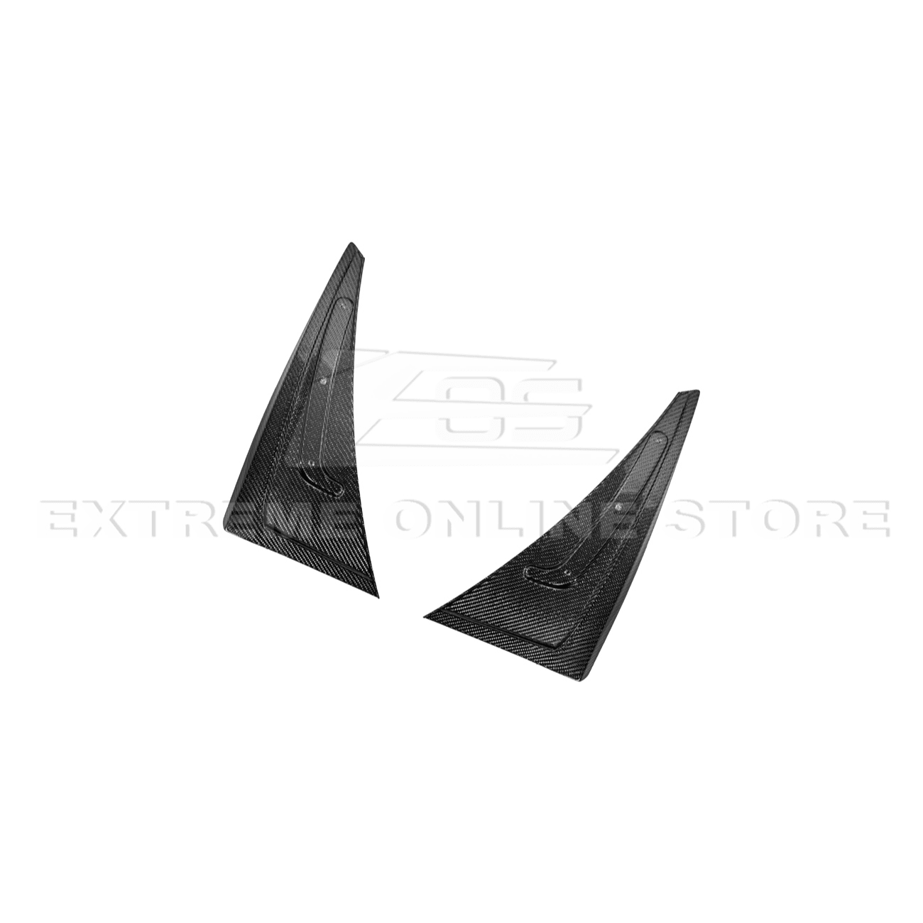 Chevrolet Camaro 6th Gen GM Style Black Front Rear Splash Guards Mud Flaps Set 2016-2024