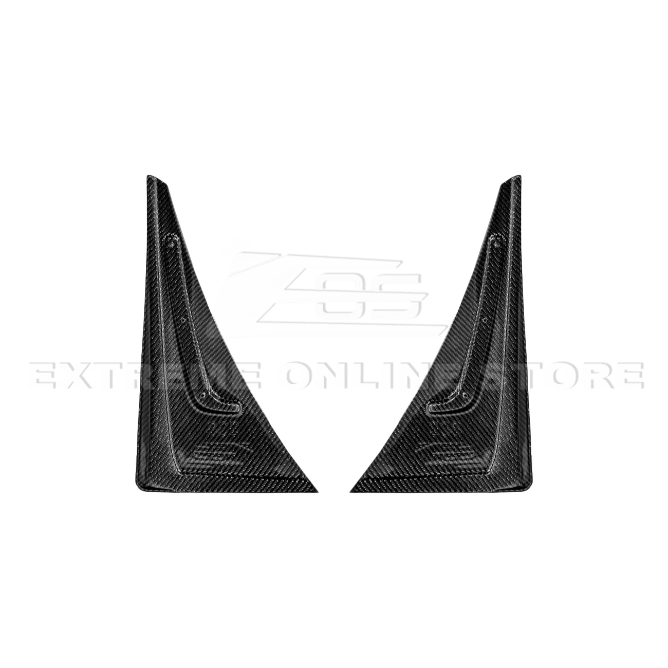 Chevrolet Camaro 6th Gen GM Style Black Front Rear Splash Guards Mud Flaps Set 2016-2024