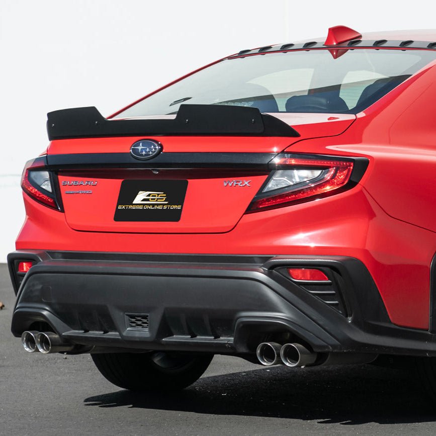 Subaru WRX VB Factory Wickerbill Style Matte Black Deck Lid Trunk Wing Spoiler 2022-Up