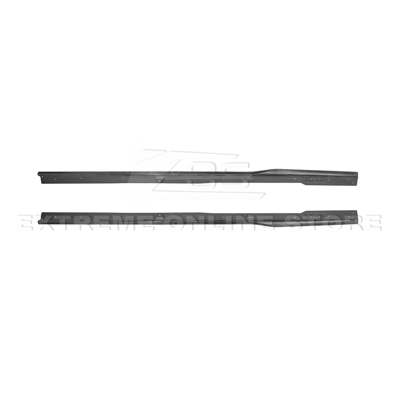 Lexus IS Series XE40 Novel Style Carbon Fiber Side Skirts Extensions 2021-Up