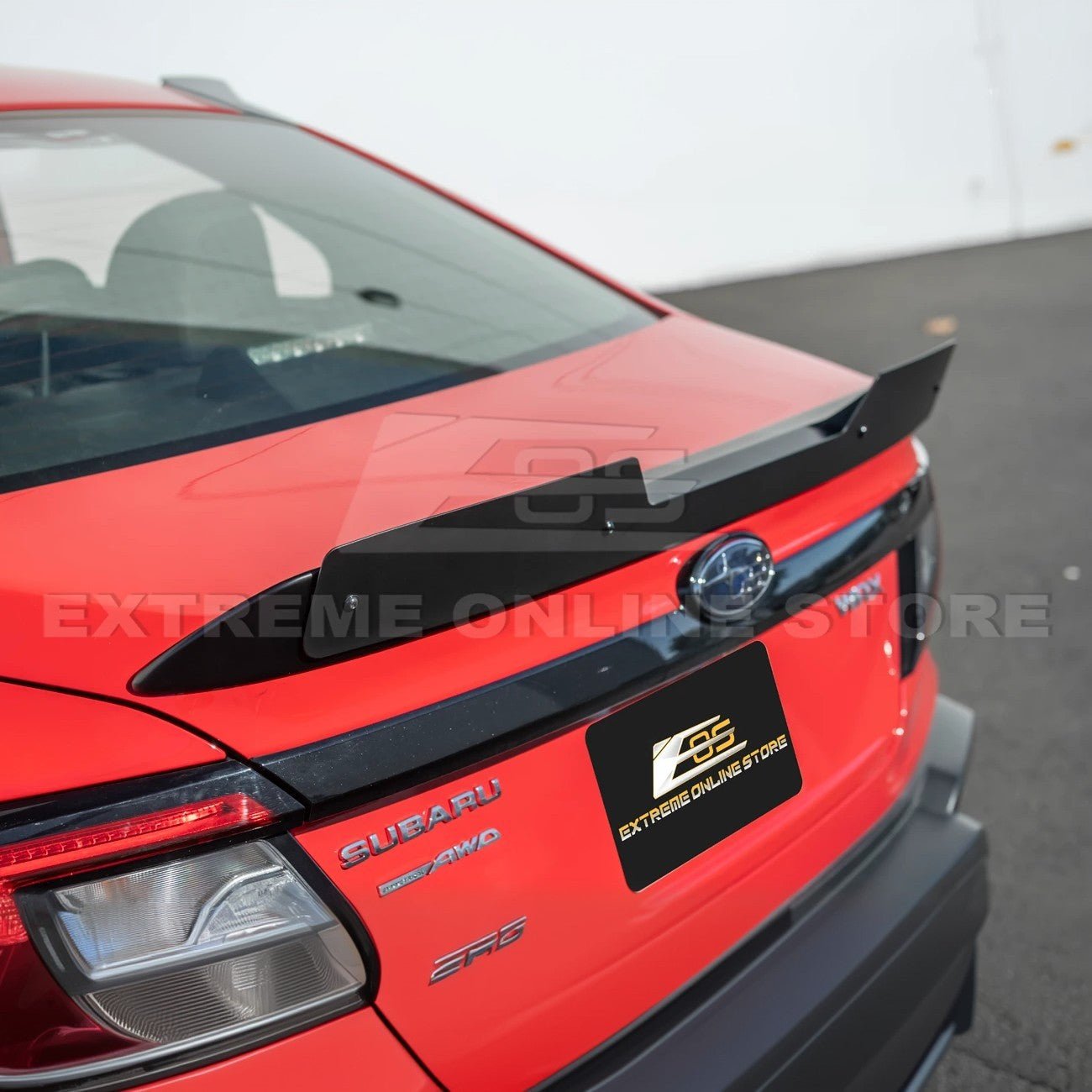 Subaru WRX VB Factory Wickerbill Style Matte Black Deck Lid Trunk Wing Spoiler 2022-Up