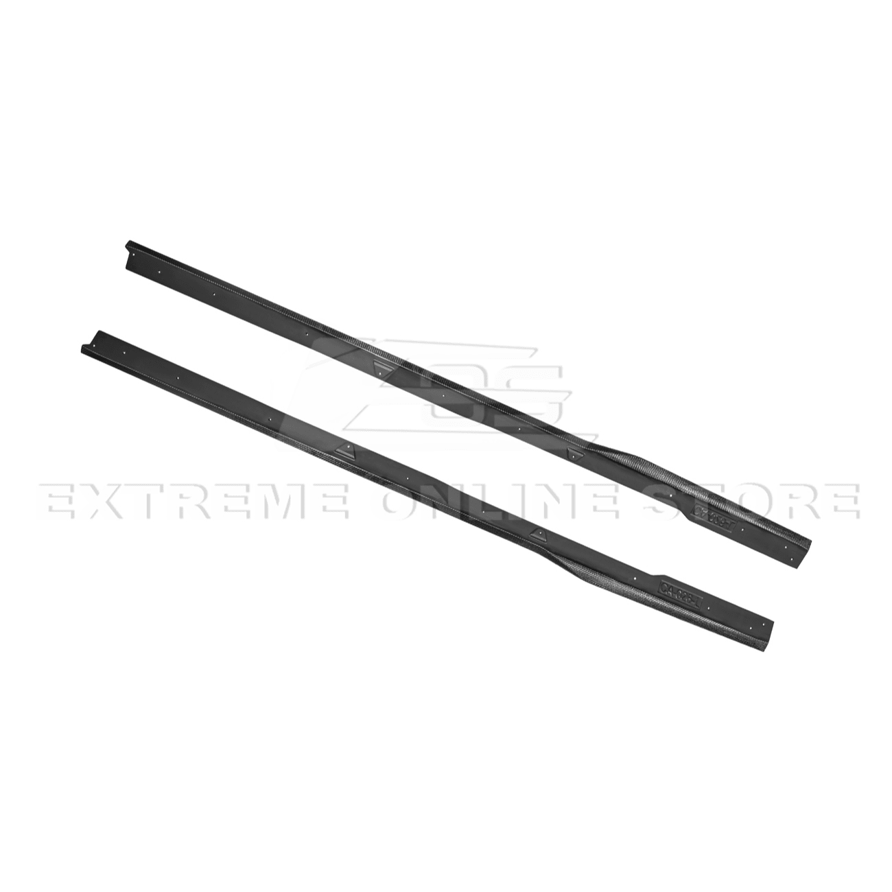 Lexus IS Series XE40 Novel Style Carbon Fiber Front Lip Splitter Side Skirts Kit 2021-Up