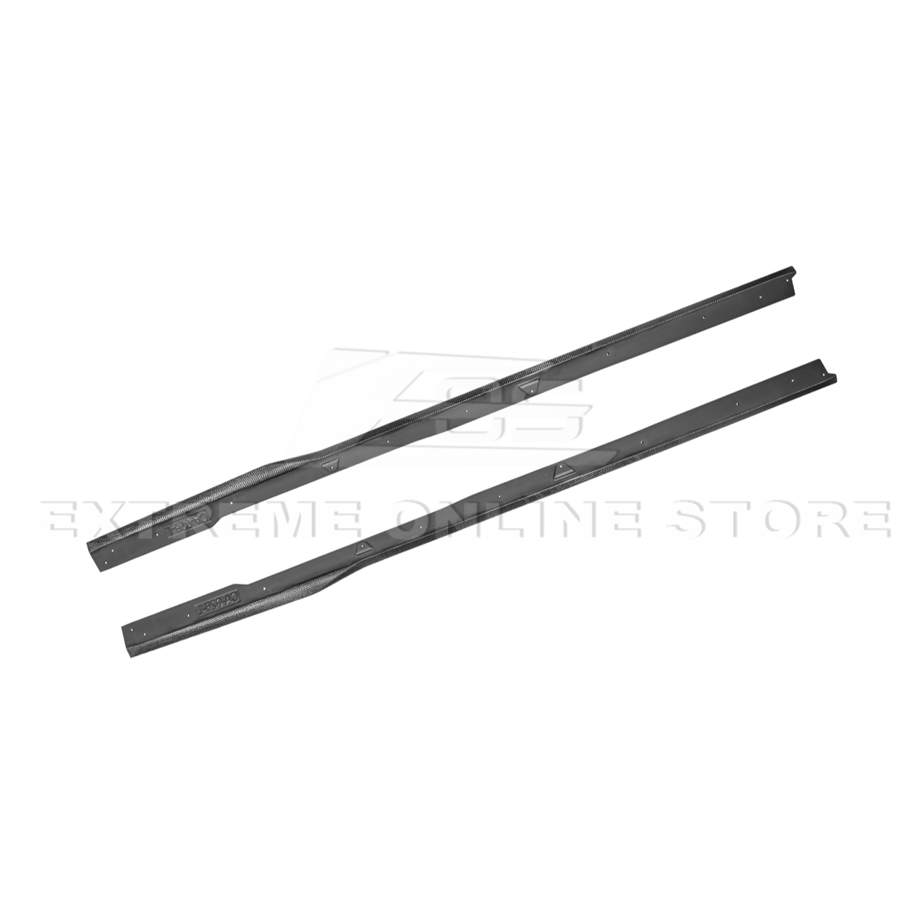 Lexus IS Series XE40 Novel Style Carbon Fiber Side Skirts Extensions 2021-Up