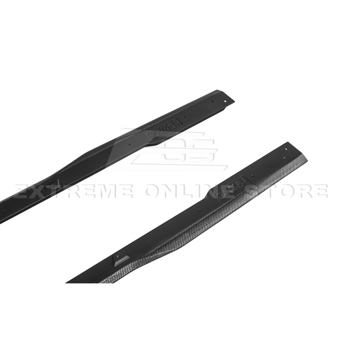 Lexus IS Series XE40 Novel Style Carbon Fiber Front Lip Splitter Side Skirts Kit 2021-Up