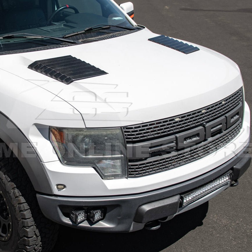 Ford F-150 SVT Raptor Gen 1 Carbon Fiber Front Hood Vent 2010-2014