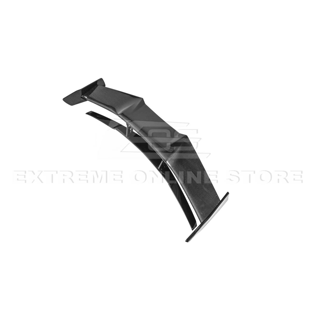 Chevrolet Corvette C7 ZR1 ZTK Style Carbon Fiber High Wing Rear Spoiler Kit 2014-2019