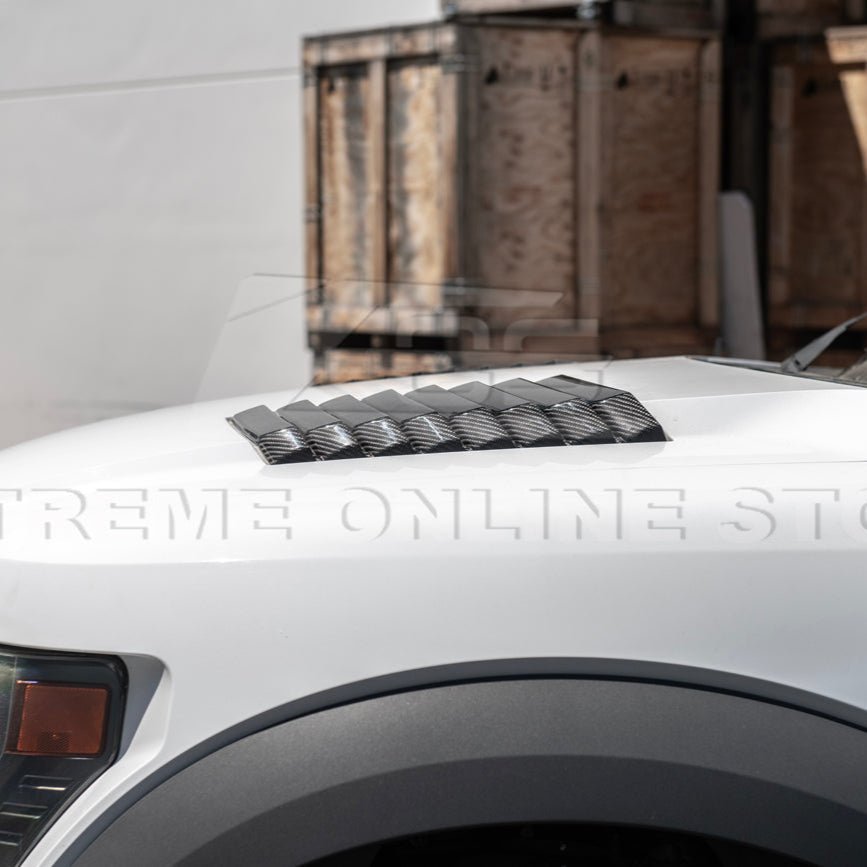 Ford F-150 SVT Raptor Gen 1 Carbon Fiber Front Hood Vent 2010-2014