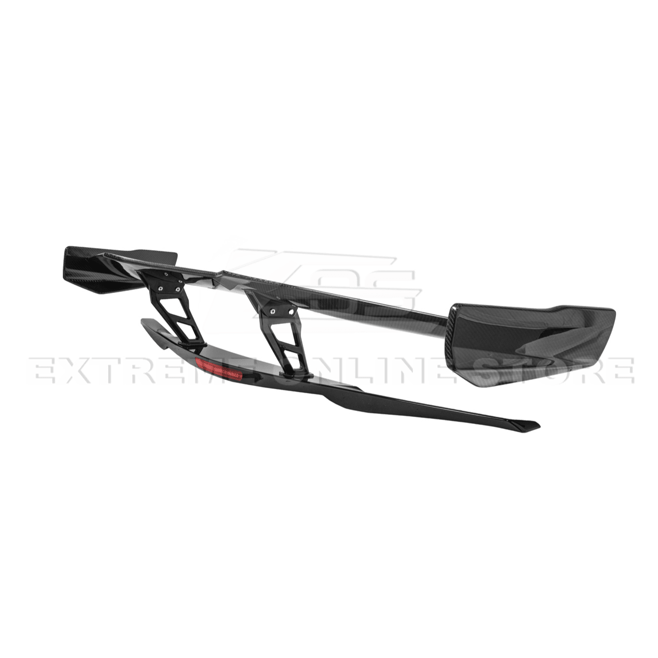 Chevrolet Corvette C7 ZR1 ZTK Style Carbon Fiber High Wing Rear Spoiler Kit 2014-2019