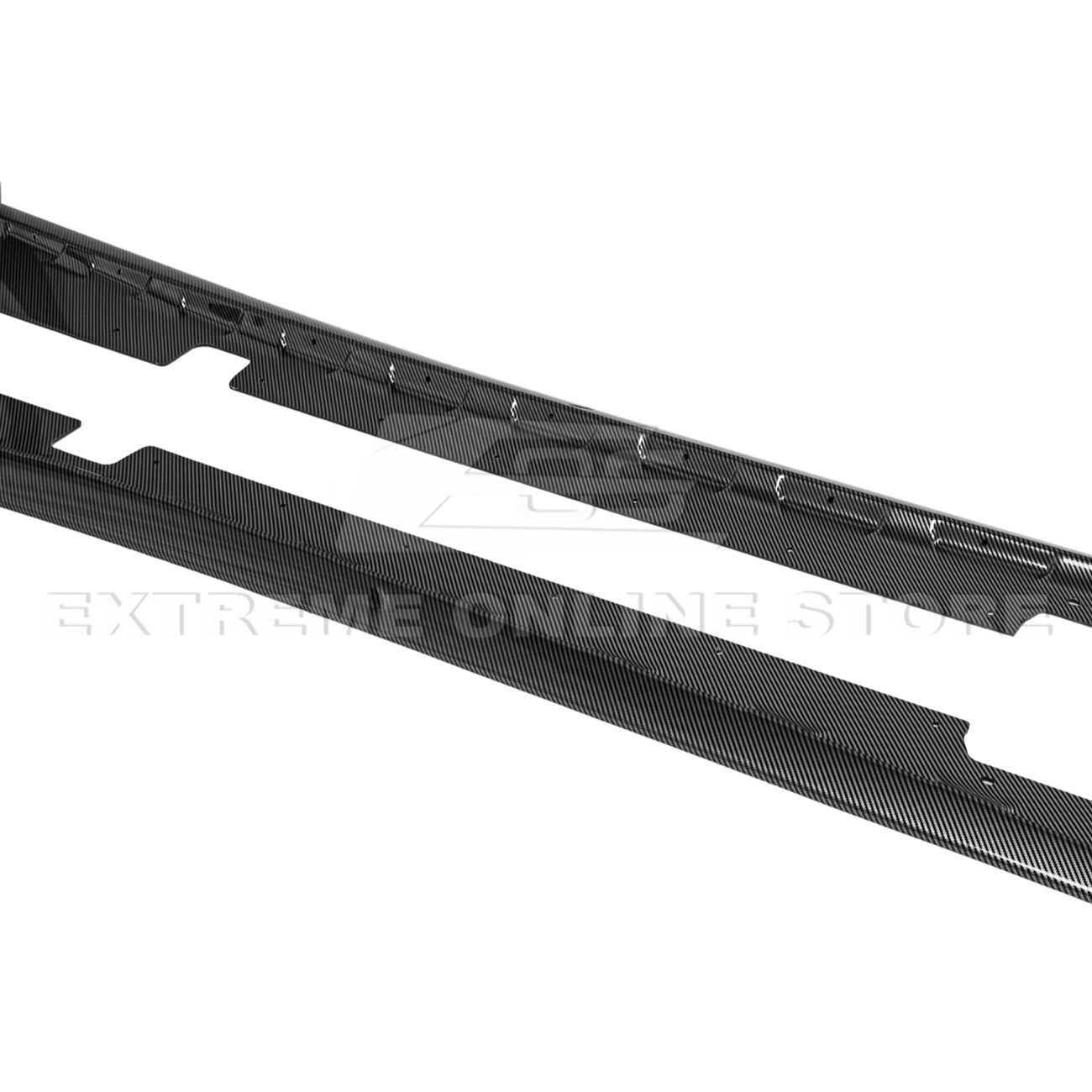 Chevrolet Corvette C5 ZR1 Style Hydro Carbon Front Lip Splitter Side Skirts Aero Kit 1997-2004