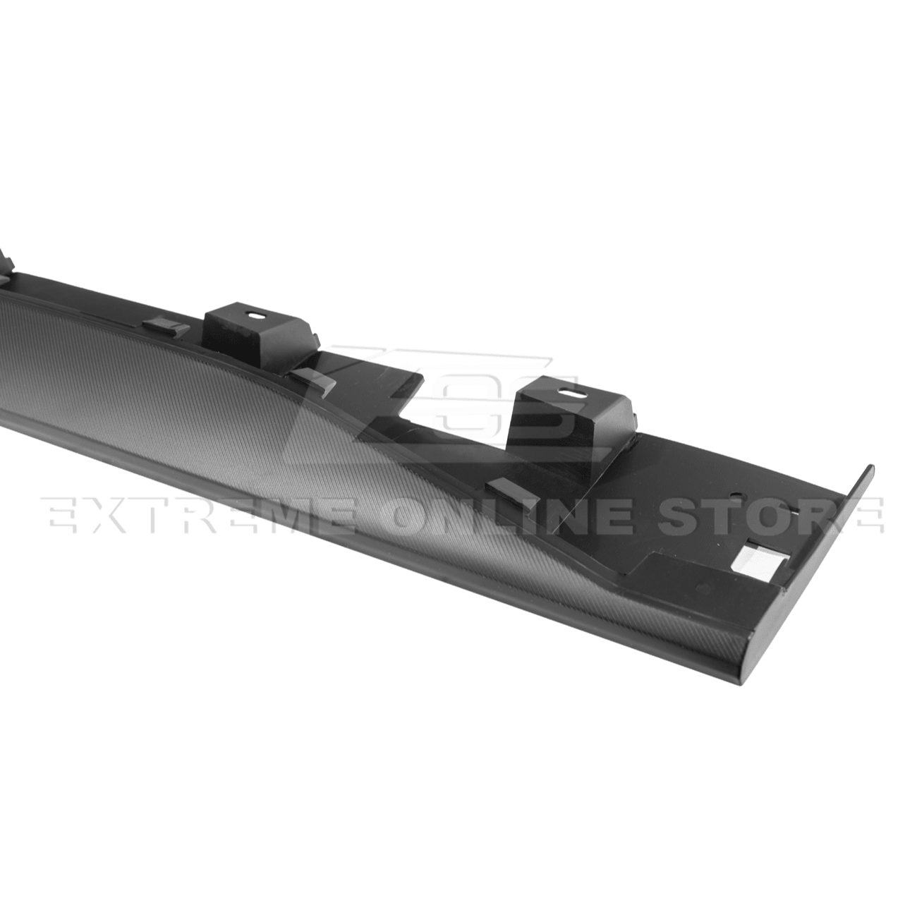 Ford Mustang S550 S650 Dark Horse Style Matte Black Side Skirt Extensions 2015-2023