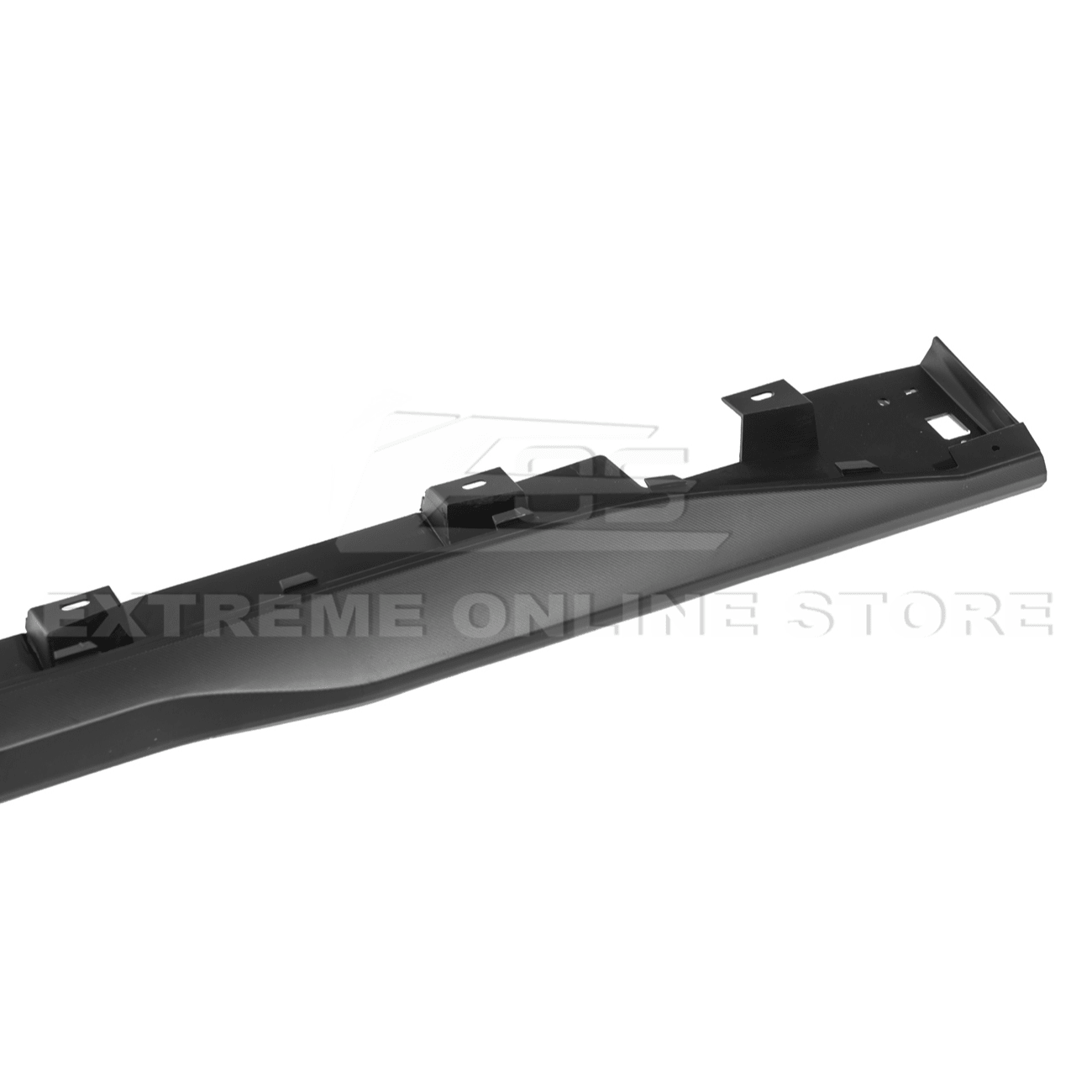Ford Mustang S550 S650 Dark Horse Style Matte Black Side Skirt Extensions 2015-2023