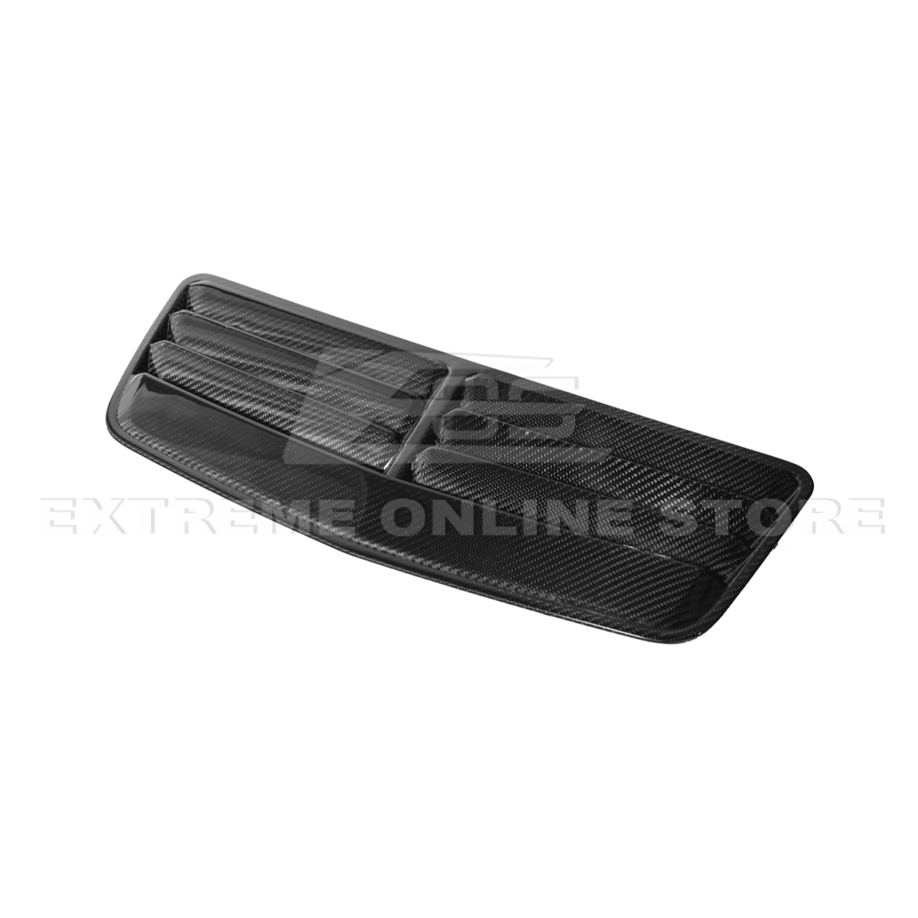Ford Mustang S650 Factory Style Dry Carbon Fiber Front Hood Vent 2024-Up